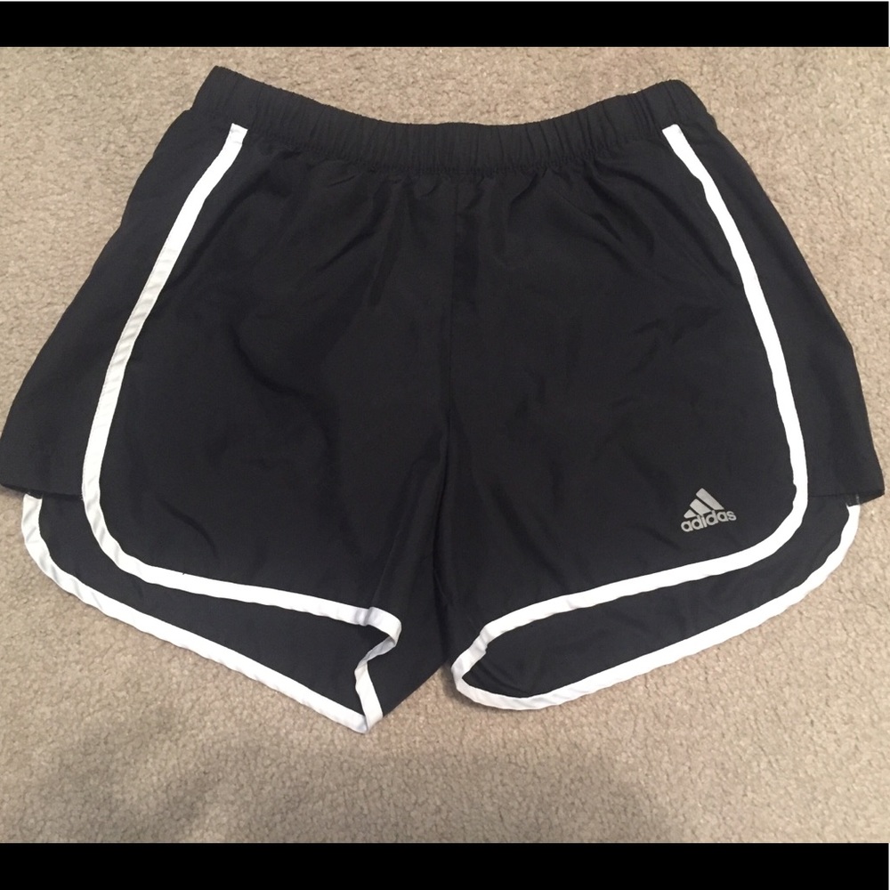 Adidas Women’s Black Workout Running Shorts sz S